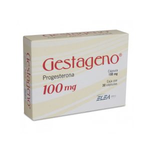 Gestageno 100 mg 30 cápsulas