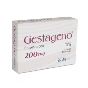 Gestageno 200 mg 15 cápsulas