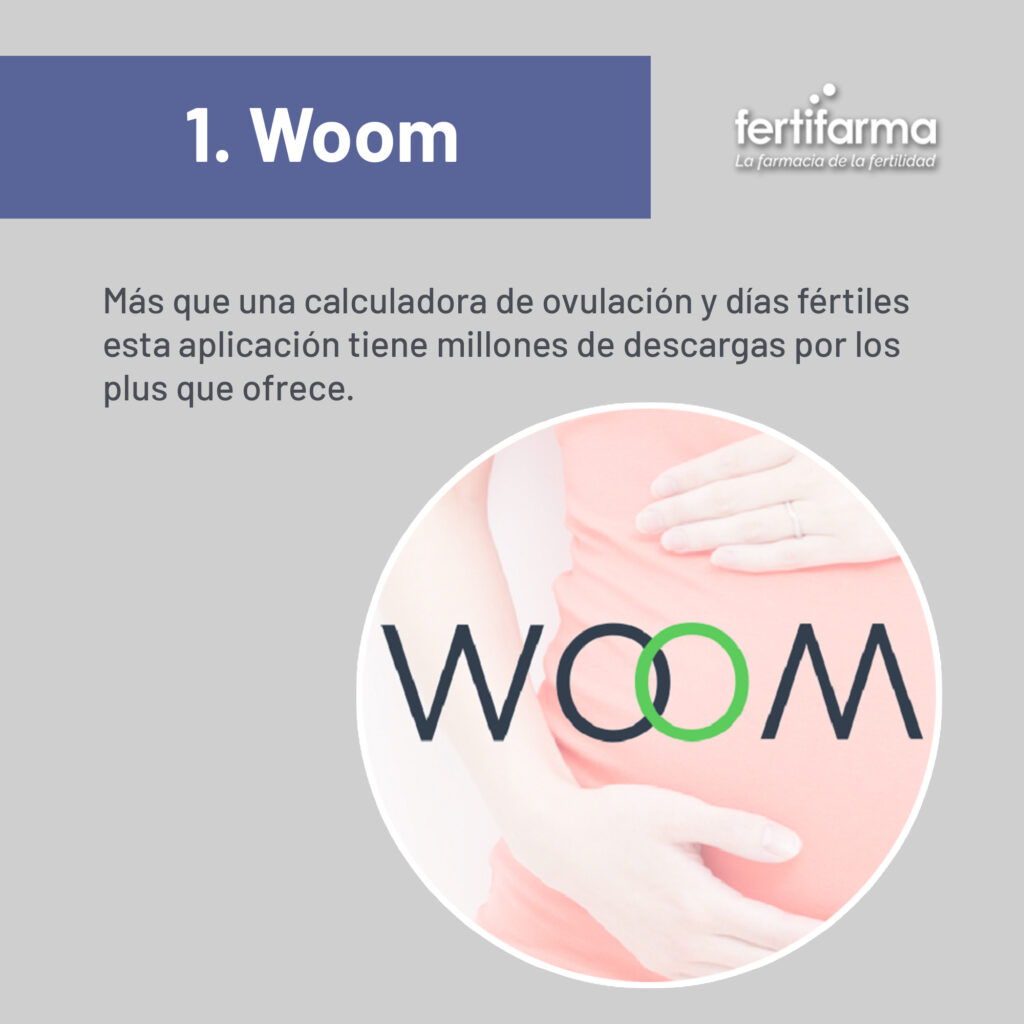 Woom. Mejores apps para ciclo menstrual