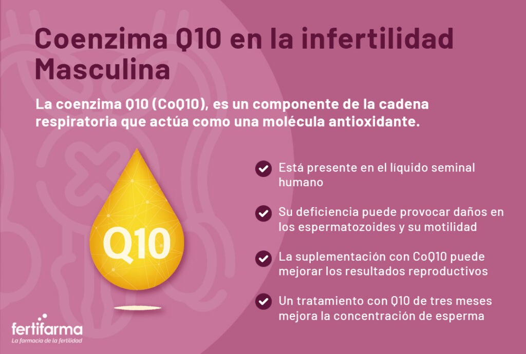 Coenzima Q10. Impacto de la Coenzima Q10 en la infertilidad masculina