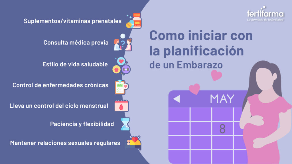 Como iniciar con la planificación de un embarazo. Consejos para la planificación de un embarazo