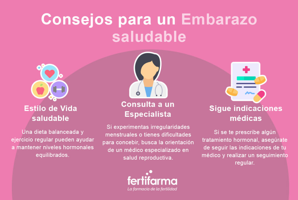 Consejos para un embarazo saludable
